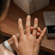 Legacy of DXC Hammered Ring